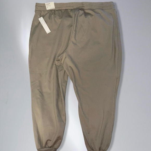 Taupe women jogger drawstring - Picture 3 of 5